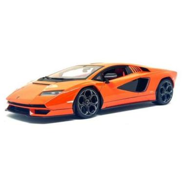 Imagem de Miniatura Carro Lmaborghini Countach Lpi 800-4 1/18 Laranja Maisto 314