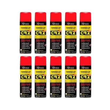 Imagem de Kit 10 Tapmatic Crz Spray Quimatic 300Ml Lubrificante Industrial Spray