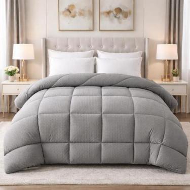 Imagem de Edredom Dupla Face Queen 2,40m x 2,60m Poá Cama Cobertor Bolinha - Bes