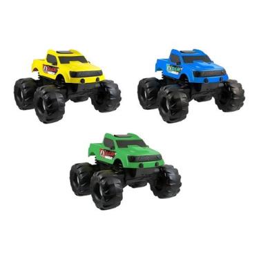 Imagem de Carrinho de Brinquedo  4X4 Picape Extreme Kendy Premium