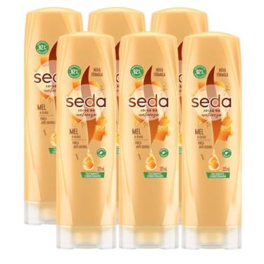 Imagem de kit 6 Condicionador Seda Mel e Aveia 325ML