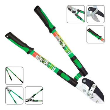 Imagem de Tesoura Poda Trapp Cabo Telescópico 66 a 100cm Ts40836 Verde