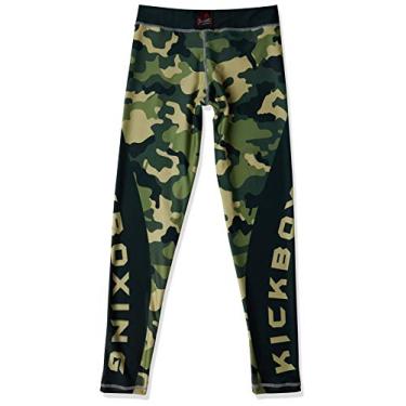 Imagem de Calça de Compressão Termica Legging Feminina - 2824 EX - Camuflada - PP - Kick Boxing