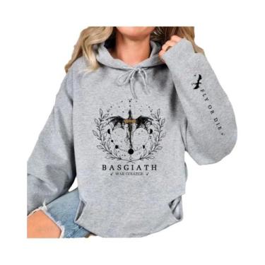 Imagem de Moletom Unissex Feminino Outono Inverno Cavaleiro Dragão Fantasia Pres