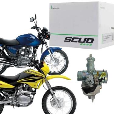 Imagem de Carburador Honda Titan Cg 150 2004-08 Bros 2006-08 Scud, Prata