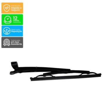 Imagem de Braço Limpador Parabrisa Traseiro + Palheta: Onix 13/18 Agile 11/14 Tr
