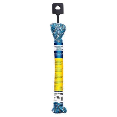 Imagem de Corda Trançada Pet Meada 6 mm X 10 m para Amarrações Diversas com Carga de Ruptura 265 e 4 Kgf Preto Tramontina