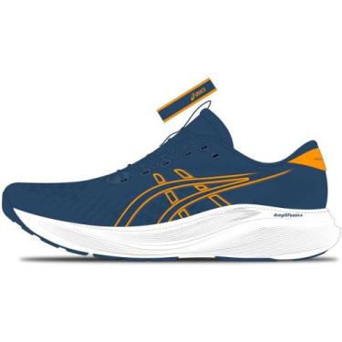 Imagem de Tênis ASICS GEL-Excite 11 - Masculino - Azul/Laranja