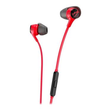 Imagem de Fone de Ouvido Gamer HyperX Cloud Earbuds II, Com Microfone, Vermelho - 705L8AA-Unissex