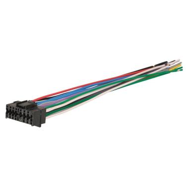 Imagem de Chicote para CD Automotivo Modelo SY16-00 Compatível com Sony JVC Aiwa Blaupunkt Instal...