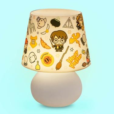 Imagem de Luminária de Mesa Harry Potter Icons Tpc Temática Decorativa com Cabo de Força 1,8M e U...