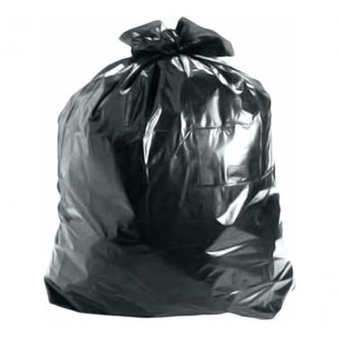 Imagem de Saco de Lixo Super Reforçado Preto 100 Litros 50 Unidades 0 e 7 Micras para Uso Domésti...