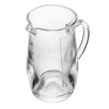 Imagem de Jarra Medidora com Alça e Bico Direcionador 250ml em Vidro para Cozinha Transparente Lyor