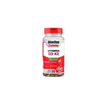 Imagem de Bioviton Gummy Vitamina D3+K2 Sabor Morango 30 gomas Unilife-Unissex