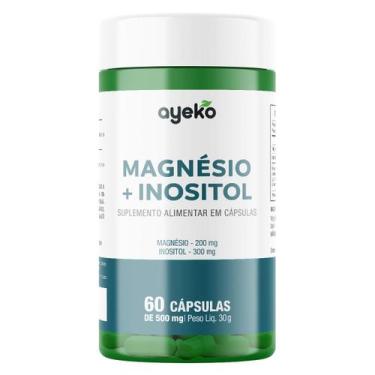 Imagem de Magnésio + Inositol - Alto Grau de Pureza e Concentração - 60 Cápsulas