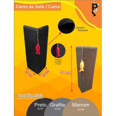 Imagem de Arranhador Canto protetor De Sofá ou CAMA Para Gatos Carpete - pet bru