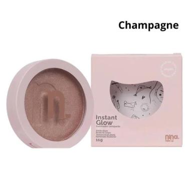 Imagem de Iluminador Compacto Instant Glow- Nina Makeup