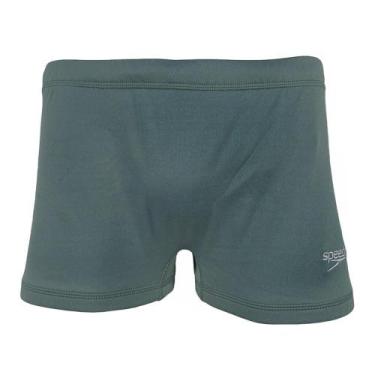 Imagem de Sunga Speedo Hidroshort Básica Boxer Aquaplus, G, Cinza