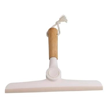 Imagem de Rodo de pia dobravel com cabo de bambu oikos off white