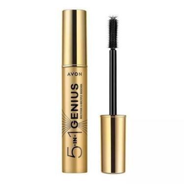 Imagem de Máscara Para Cílios Avon Genius Multibeneficios 10ml Preto Máscara Par