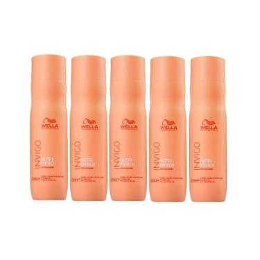 Imagem de Kit Wella Professionals Invigo Nutri-enrich Shampoo - 5 Unid