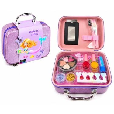 Imagem de Maleta Beleza Princesa Infantil Com Espelho - GBGSTORE