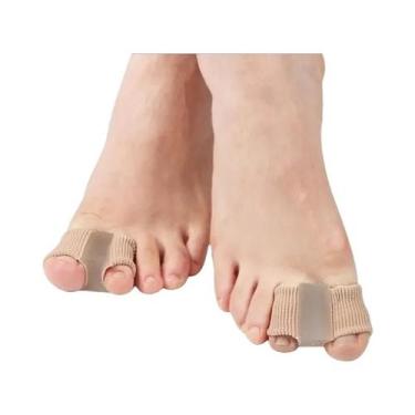 Imagem de Separador De Dedos Ajustável Em Silicone Para Correção De Joanete E Há