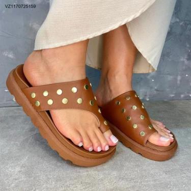 Imagem de Sandália Papete Feminina Vizzano Tratorada Moderna 6510.117 Cor:PretoT