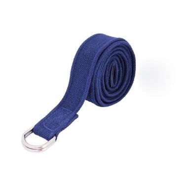 Imagem de Cinto Yoga Strap Alongamento Azul Marinho-Feminino