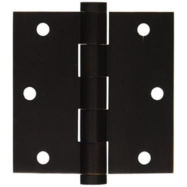 Imagem de Baldwin 1030112I Dobradiça quadrada de encaixe, bronze envelhecido