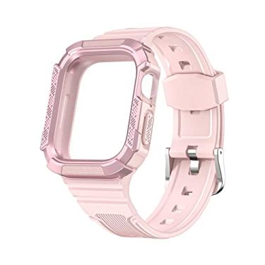 Imagem de Pulseira Personalize Watch Armadura compatível com Apple Watch 41mm Series 7 (Rosa)