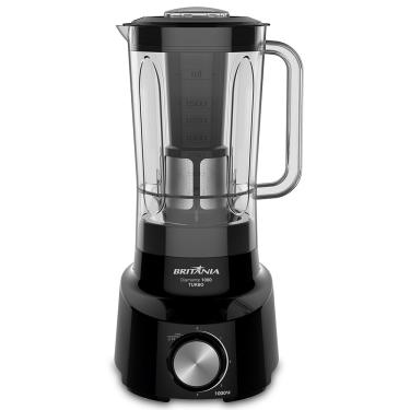 Imagem de Liquidificador Britânia Diamante 1000 Preto 1000W com 4 Velocidades