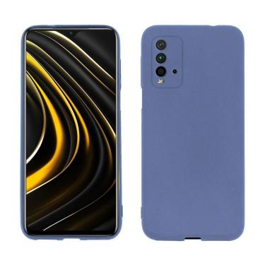 Imagem de Capa protetora de silicone Smartphone Xiaomi Redmi 9T, azul 