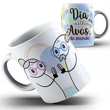 Imagem de Caneca Flork feliz dia avós Vovó Vovô