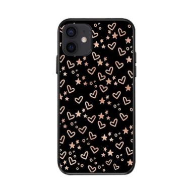 Imagem de CUTTIZ Capa de telefone compatível com iPhone 14 Pro Max Girl padrão de amor do vento coreano para iPhone 11 12 13 Pro Max Mini 6 7 8 14 Plus XS XR bonito simples capa de telefone macia (AX-10, iPhone X/XS)