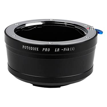 Imagem de Adaptador de montagem de lente Fotodiox PRO, lente Leica R para câmera Nikon 1-Series, compatível com câmeras Nikon V1, J1 Mirrorless, Leica R-Nik(1) PRO