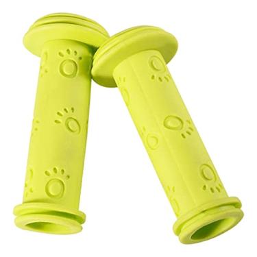 Imagem de Vaveren 1 par de guidões de borracha para bicicleta de bicicleta antiderrapante à prova d'água triciclo guidão para crianças crianças ciclismo guidão, verde
