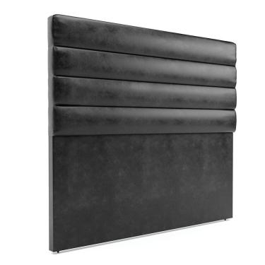 Imagem de Cabeceira Para Cama Box Queen 160 Cm Corano Preto