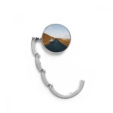 Imagem de Gancho de mesa de outono para carro, campo, viagem, céu, grama, gancho decorativo, extensão dobrável