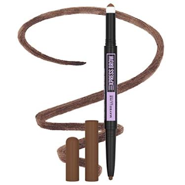 Imagem de Maybelline Express Brow 2-In-1 Pencil and Powder, Eyebrow Makeup, Soft Brown, 0.02 fl. oz.