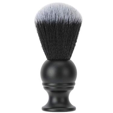 Imagem de Escova de cabelo macia de nylon escova de barbear pura escova de barbear familiar viagem para salão de beleza