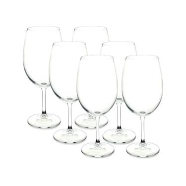 Imagem de Conjunto de Taças para Água Bohemia Anna 580 ml em Cristal Ecológico - 6 Peças