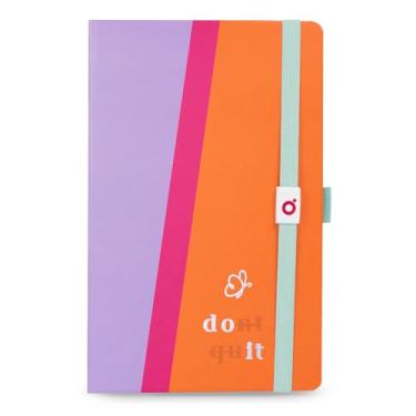 Imagem de Caderno Papertalk pautado, Maxi, coleção Color Match, Summer, 12,5 x 20 cm