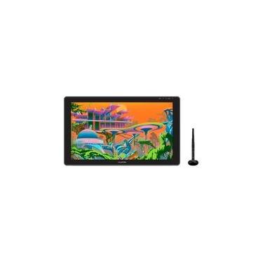 Imagem de Mesa Digitalizadora Huion Kamvas Plus 22", Tela Full HD, Caneta PenTech 3.0, 8192 Níveis de Pressão, com Luva de Desenho, Preto - GS2202
