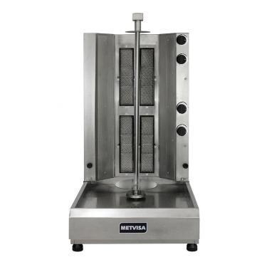 Imagem de Assador de Churrasco Grego Metvisa Elétrico 4 Queimadores 220V ACGE.4