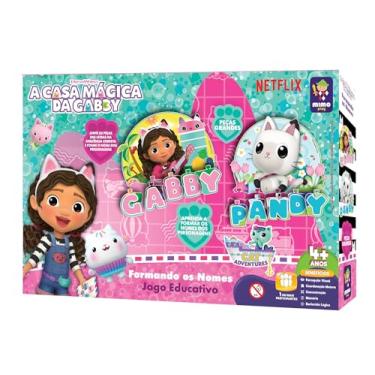 Imagem de Casa Magica da Gabby, Jogo educativo Formando os Nomes da Gabby- Mimo brinquedos