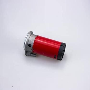 Imagem de Buzina de ar super alta 12V / 24V 17" 150DB buzina de ar com compressor, buzina de carro, buzina de caminhão, trem marítimo, motocicleta, kit de buzinas de trem de motocicleta (cor: motor vermelho, tamanho: 24V)