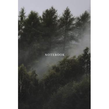Imagem de Notebook: Modern Elements (Avatar Inspired) Earth, Forest, and Trees Lined Notebook, 6 x 9, & 120 Pages: A modern avatar inspired elements blank lined notebook that has 120 pages.