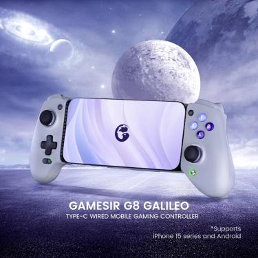 Imagem de Gamesir-gamepad g8 galileo  controlador de jogo móvel  tipo c  com efeito hall stick  para iphone