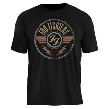 Imagem de Camiseta Foo Fighters - Wing Seal - Oficial Licenciada -Top - Stamp